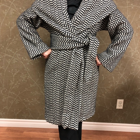 Mara Hoffman Shawl Collar hooded coat - Picture 5 of 12